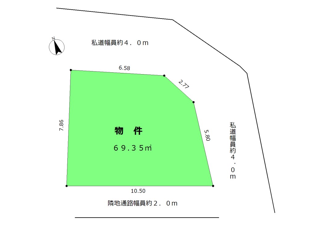 富岡東５丁目土地