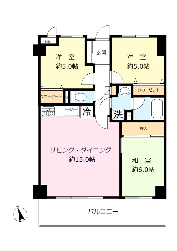 ニューウェルテラスB-728訂正