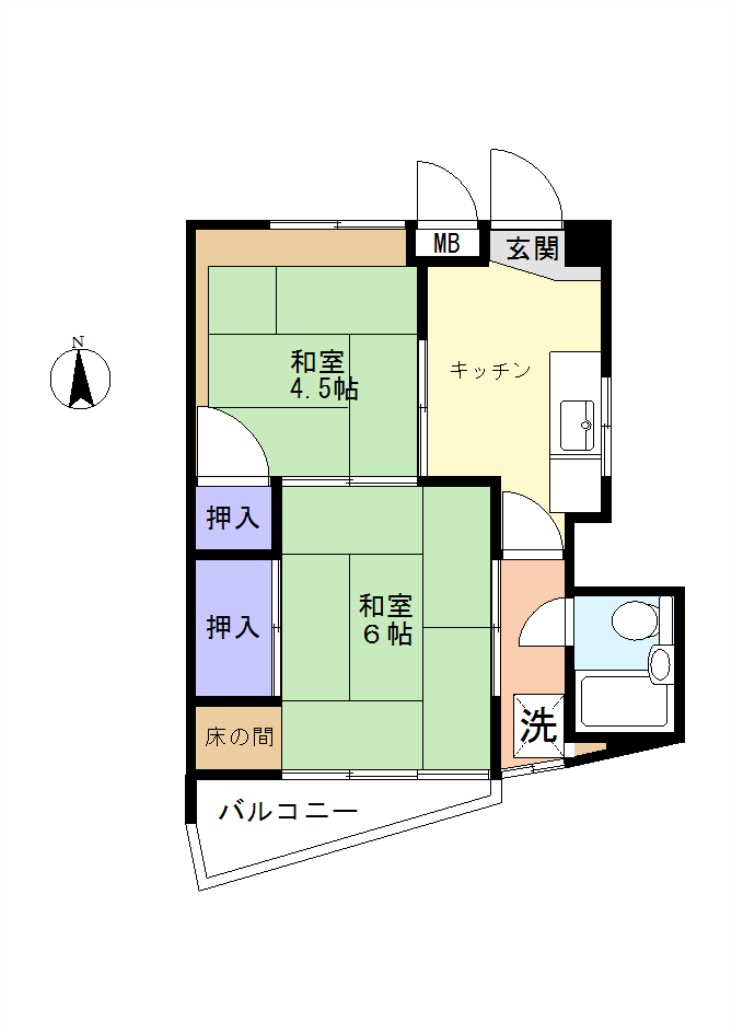 田浦マンション2C(ver2)