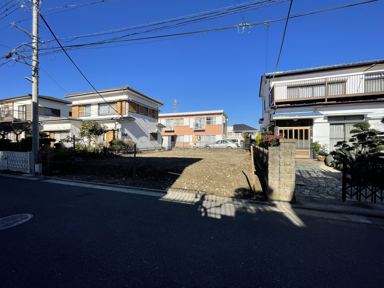 大矢部4丁目売地　ご成約済み　<br>閑静な住宅街にボリュームのある南向きの整形地が登場！