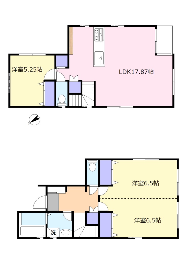 船倉間取り